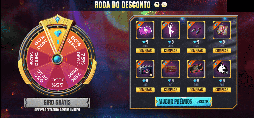 Roda dos Descontos