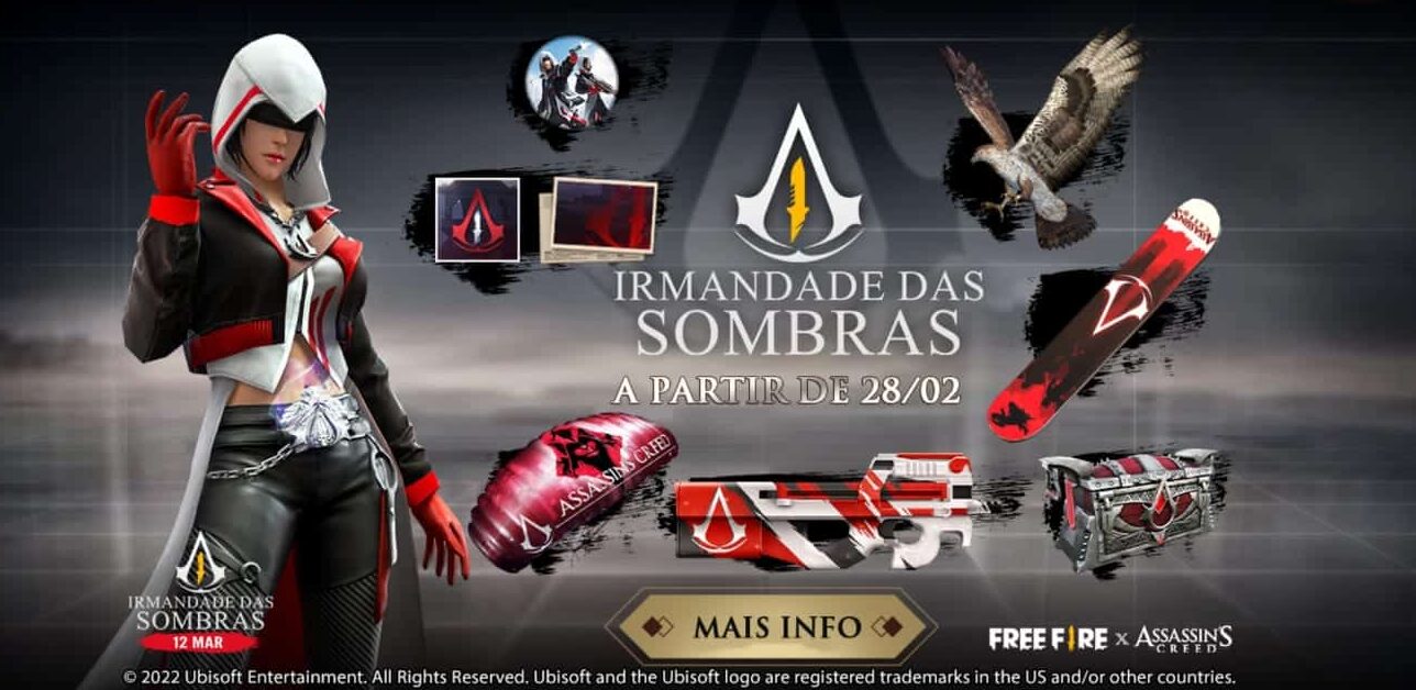 Ff Saiba Tudo Sobre A Parceria Entre Assassin S Creed E Free Fire