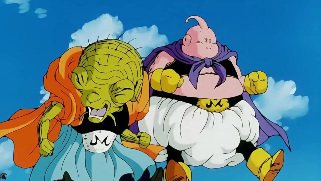 Personagens Majin Boo e Babadi de Dragon Ball Z