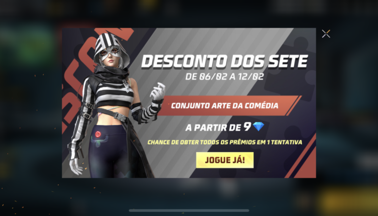 free fire evento 