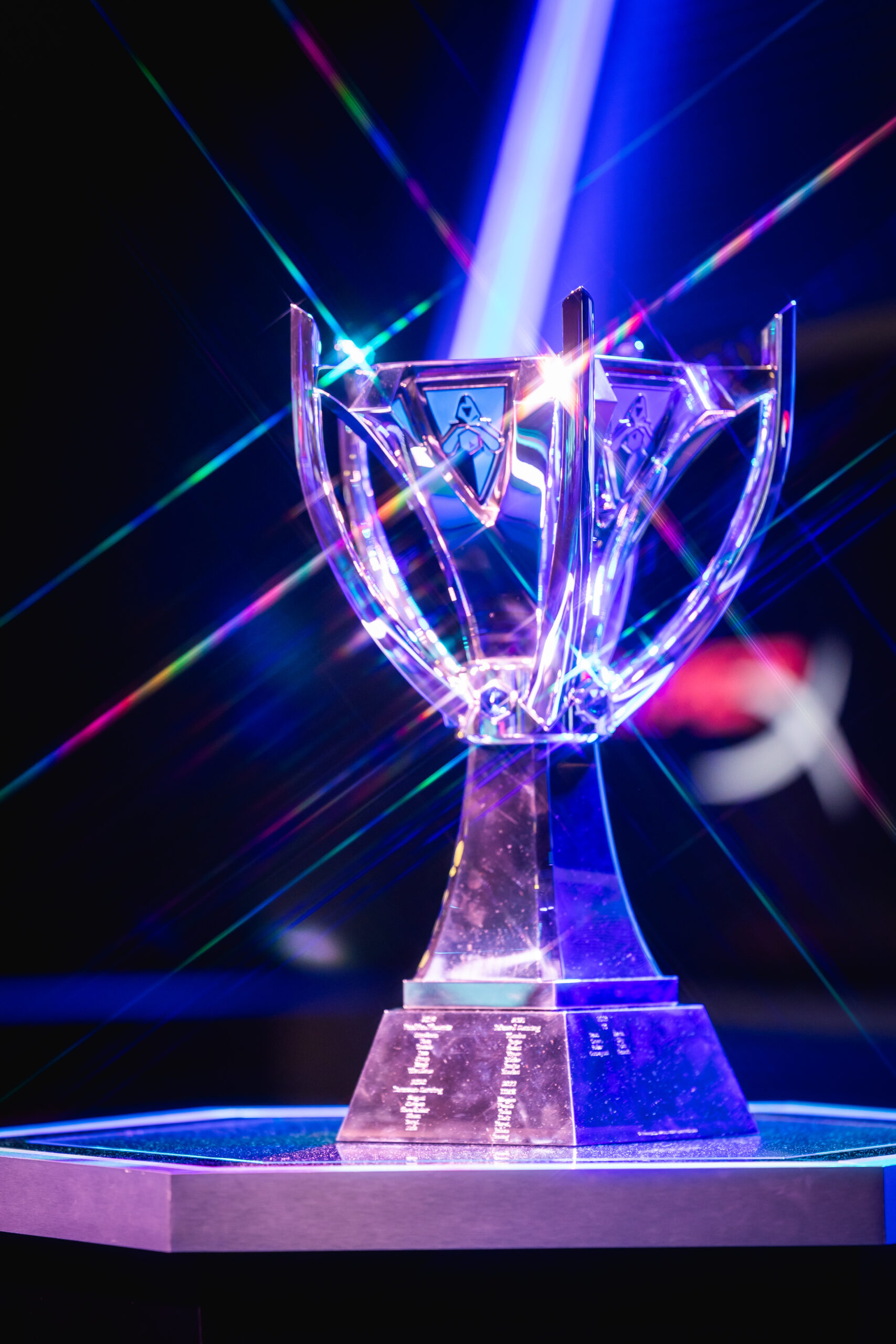 troféu do mundial de LoL