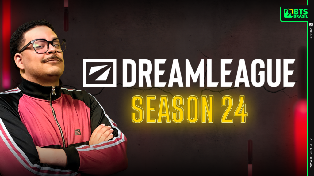 imagem ilustrativa sobre a cobertura da DreamLeague Season 24