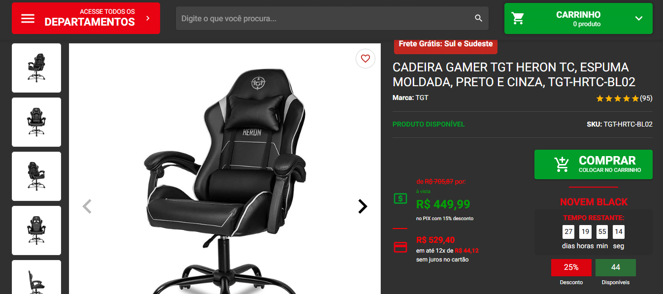 Cadeira gamer