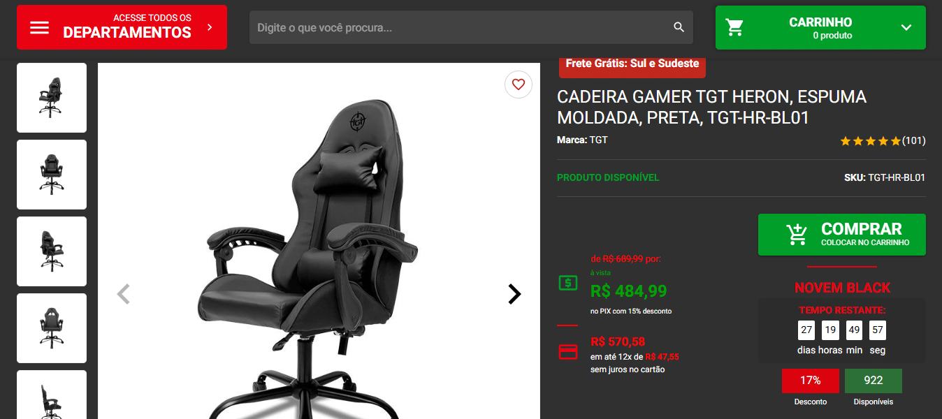 Cadeira gamer