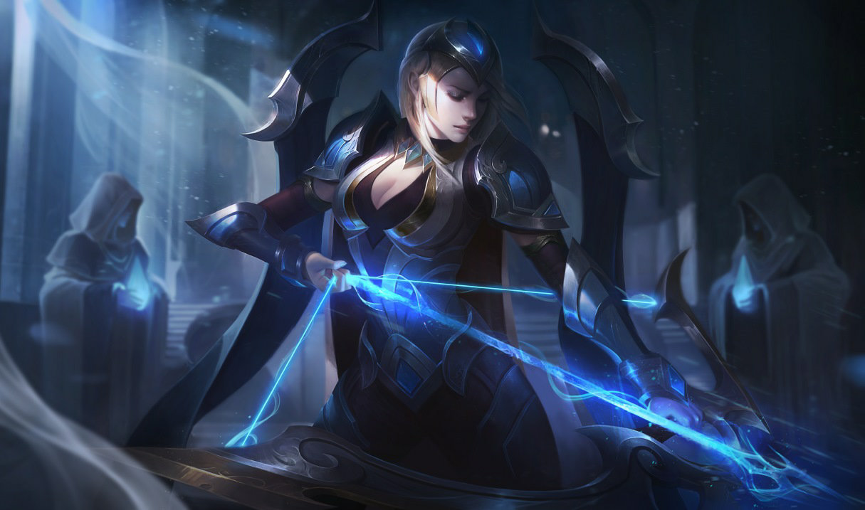 arte da skin de Ashe