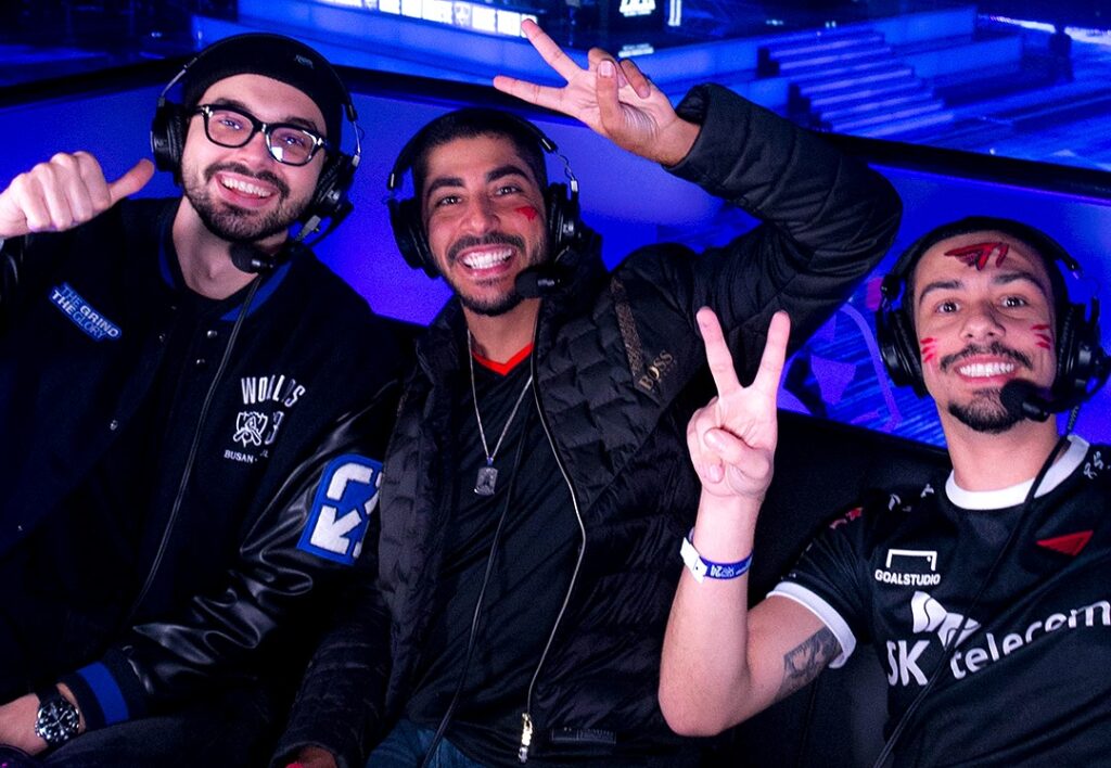 streamers do ilha das lendas Baiano, Mylon e Brucer