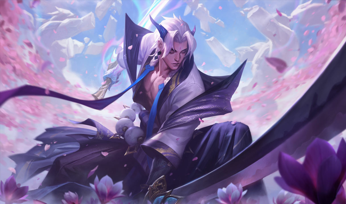 imagem da skin de Yone do LoL