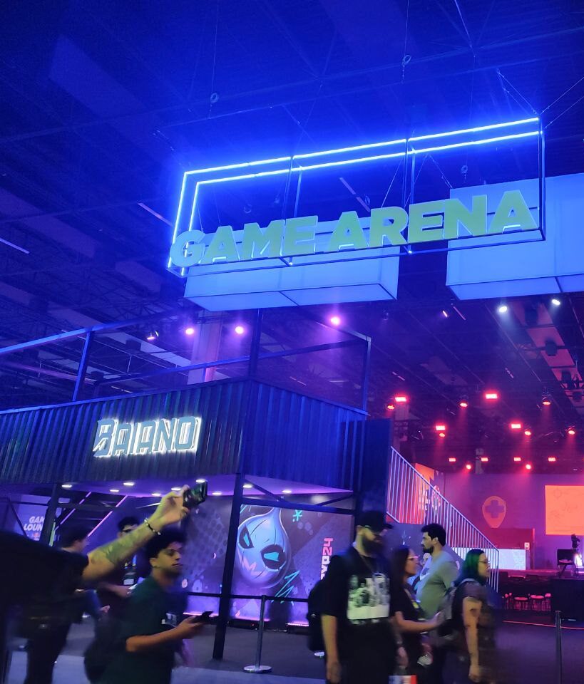 Game Arena ccxp local do CBOLÃO, campeonato de LoL